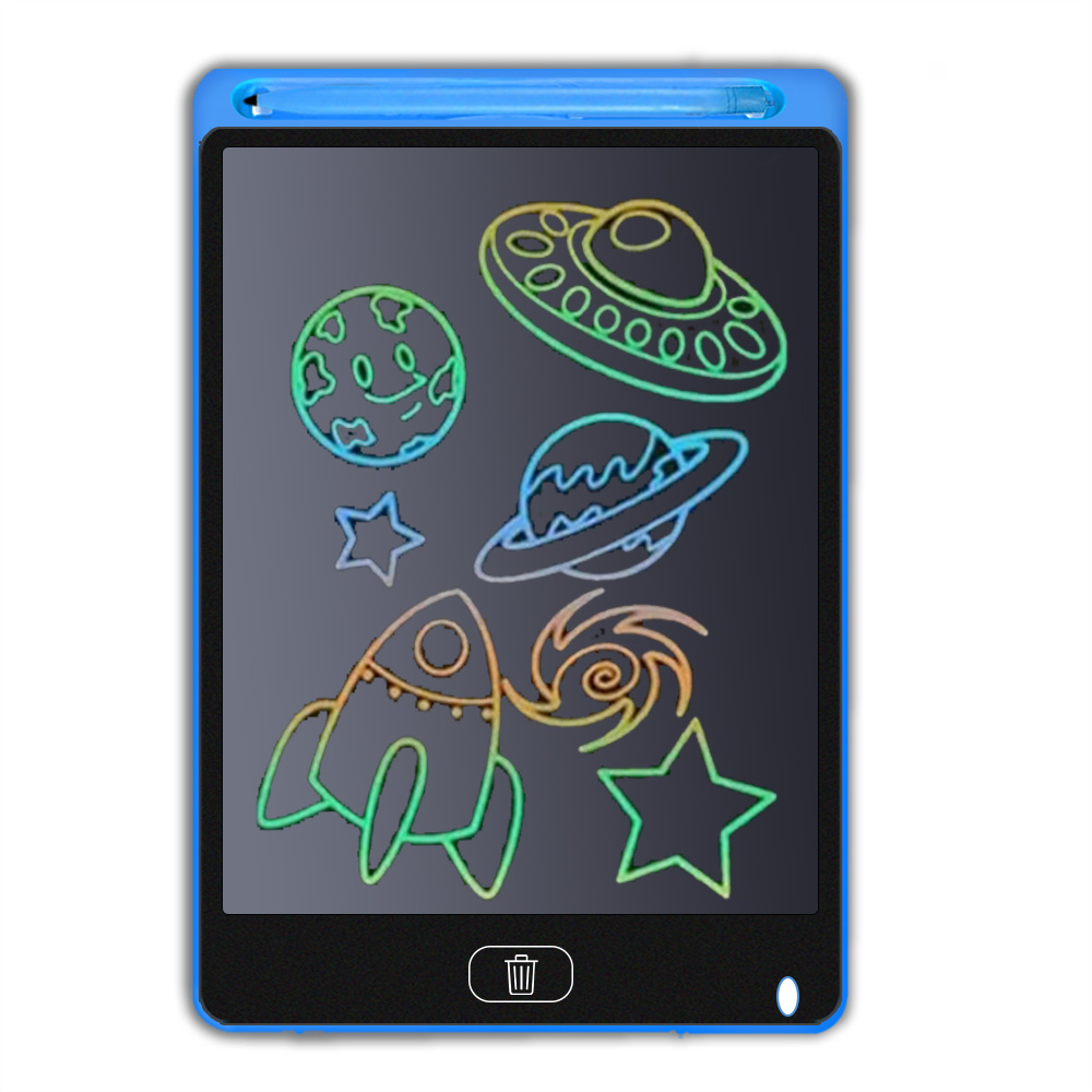 어린이위한 장난감 전자 드로잉 보드 LCD 화면 다채로운 쓰기 태블릿 디지털 그래픽 그리기 정제 필기 패드